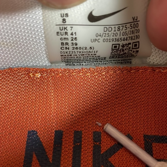 NIKE X SACAI VAPORWAFFLE SIZE 8 - Picture 7 of 15